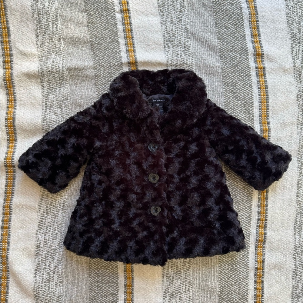 Calvin Klein Fur Coat
